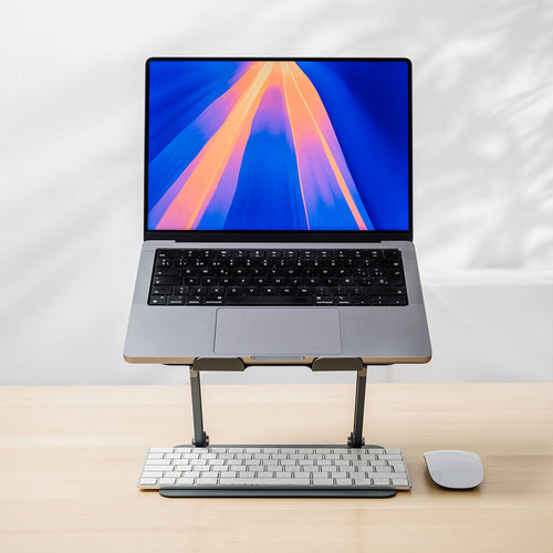 Inklapbare laptopstandaard, verstelbaar in hoogte